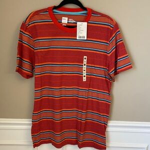 Urban Outfitters BDG Men’s Multicolor Striped Crew-Neck Tee - XL